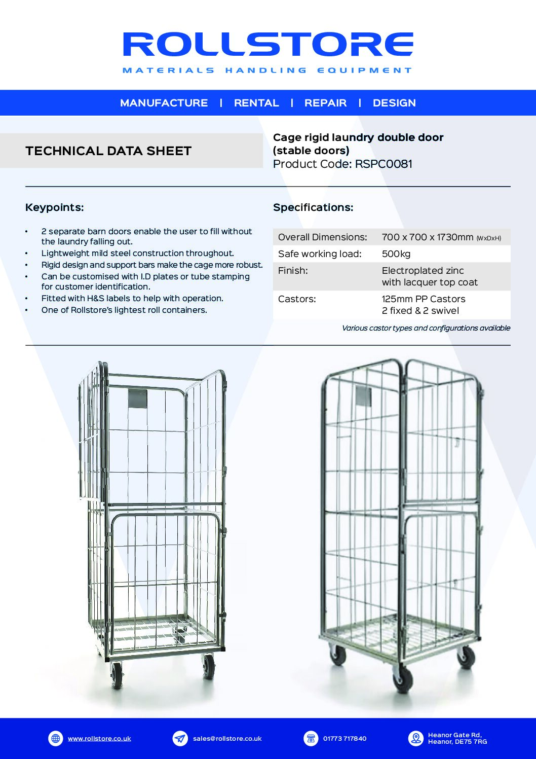 Laundry Roll Container - Image 2