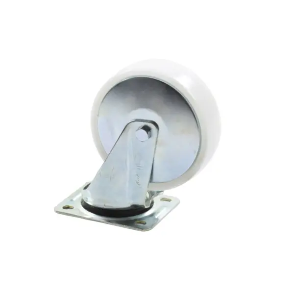 Swivel 125mm White PP Castor