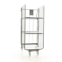 3 Sided Roll Cage With 2 Shelves