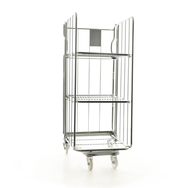 3 Sided Roll Cage With 2 Shelves