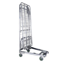 2-sided folding A frame Roll Container with adjustable shelf