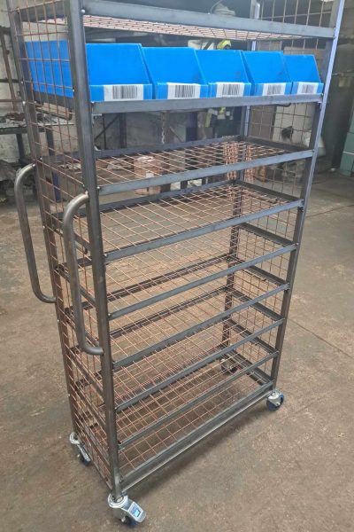 Shelved picking trolley 2